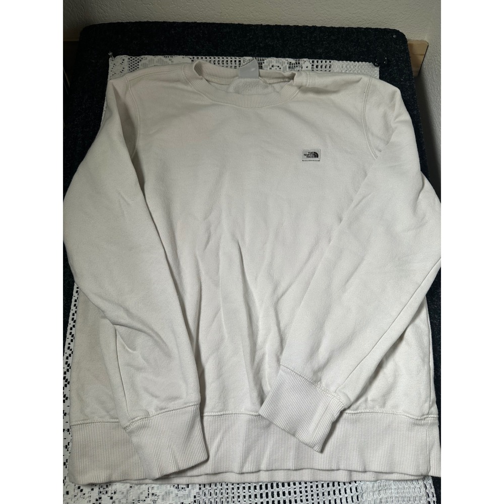 The North Face Off White Crew Neck Sweatshirt